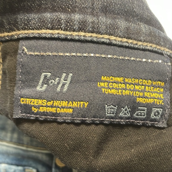 Citizens of Humanity COH Dita Petite Bootcut Jeans Y2K Classic Women's‎ Size 26 - Picture 9 of 16